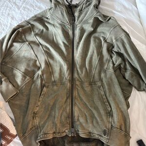 FP Movement by Free People Olive Green Sweater